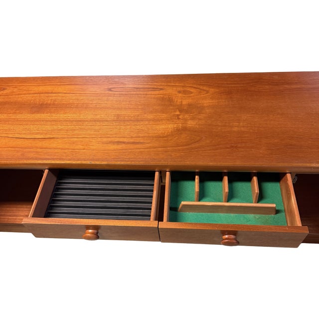 Mid-Century Modern Nathan, Squares Media Sideboard, Teak, United Kingdom, 1960s For Sale - Image 3 of 5