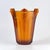 Bohemian Art Deco Amber Glass Vase, 1920s-1930s For Sale - Image 10 of 10