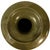 Olive Vintage Large Mottled Moss & Chestnut Speckled Glazed Bottle Vase (14") For Sale - Image 8 of 18