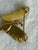 1970s Vintage 1970s D’Orlan Rhinestone Butterfly Brooch Gold Plated Swarovski Crystal For Sale - Image 5 of 9