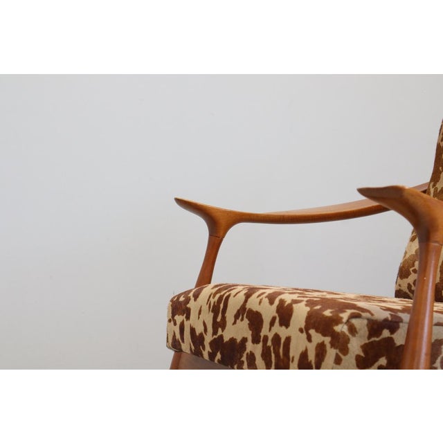 Wood Armchairs by Ico Parisi for Fratelli Reguitti, Italy, 1959, Set of 2 For Sale - Image 7 of 16