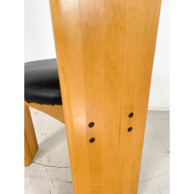 Dining Chairs attributed to Mario Marenco for Mobil Girgi, Italy, 1970s, Set of 6 For Sale - Image 9 of 10