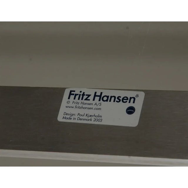 Walnut Aniline Leather PK-80 Daybed by Poul Kjærholm for Fritz Hansen, 2000s For Sale - Image 10 of 11