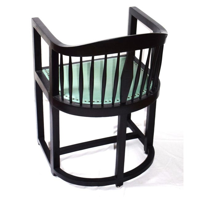 Black Mod. 1227 Armchairs by Wilhelm Schmidt for Prague Rudniker, 1890s, Set of 2 For Sale - Image 8 of 13