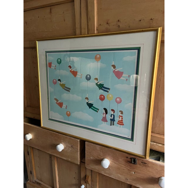 Mid 20th Century Oku Shigeo Okumura Lithograph Signed & Numbered For Sale - Image 11 of 12