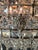 Antique Rococo Crystal Chandelier For Sale - Image 9 of 16