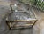Vintage Hollywood Regency Mastercraft Style Brass and Glass Coffee Table For Sale - Image 4 of 5