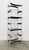 Charles Hollis Jones Vintage Lucite, Rosewood Etagere, Charles Hollis Jones Style For Sale - Image 4 of 10