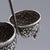 Silver Antique Indian Silver Condiment Set by Oomersi Mawji, Bhuj, 1890s, Set of 3 For Sale - Image 8 of 18