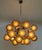 21st Century Ovale Polished Nickel Frosted Smoky Murano Sputnik Chandelier by Fabio LTD For Sale - Image 6 of 8