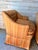 Vintage Mid Century Modern Stripe Arm Chairs For Sale - Image 9 of 9
