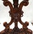 Renaissance Revival Carved Ringed Lion Head Plant Stand Display, 1940s For Sale - Image 6 of 17