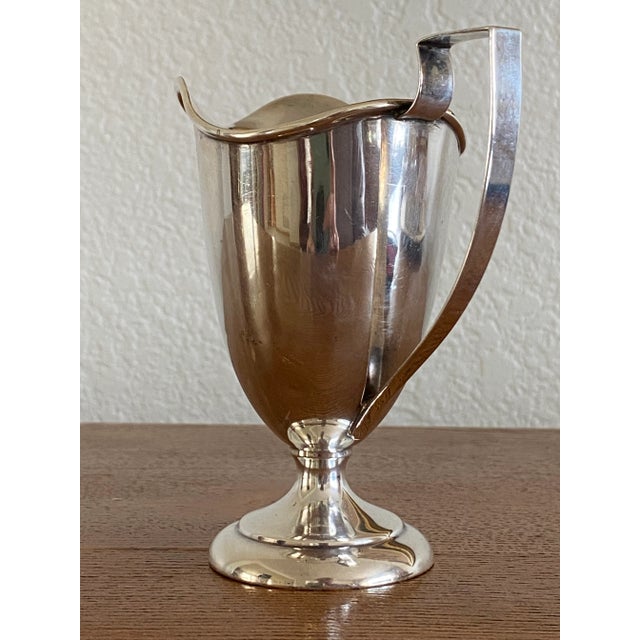 Neoclassical Sterling Siver Creamers, Set of 2 (5.5 Oz) For Sale - Image 6 of 12