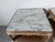 1970s Vintage French Provincial Style Two Tier Marble Top End Tables – A Pair For Sale - Image 5 of 17