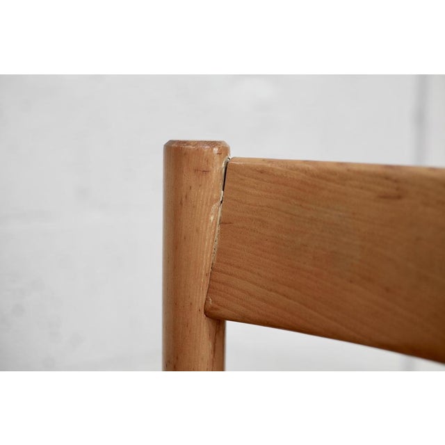 Light Yellow Set of Vintage French Straw Chairs, 1960 For Sale - Image 8 of 16