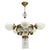 Art Deco Brass and Glass Chandelier, Czech, 1950s For Sale - Image 18 of 18
