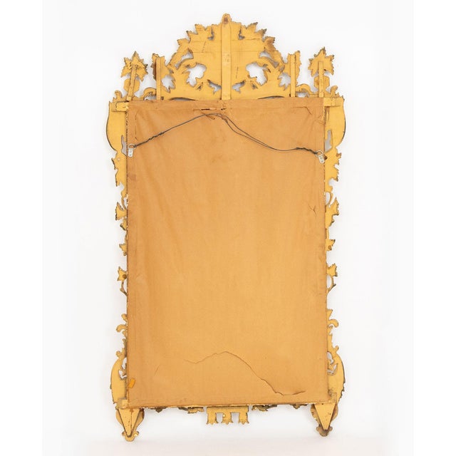 Wood Rococo Style Giltwood Framed Mirror For Sale - Image 7 of 8