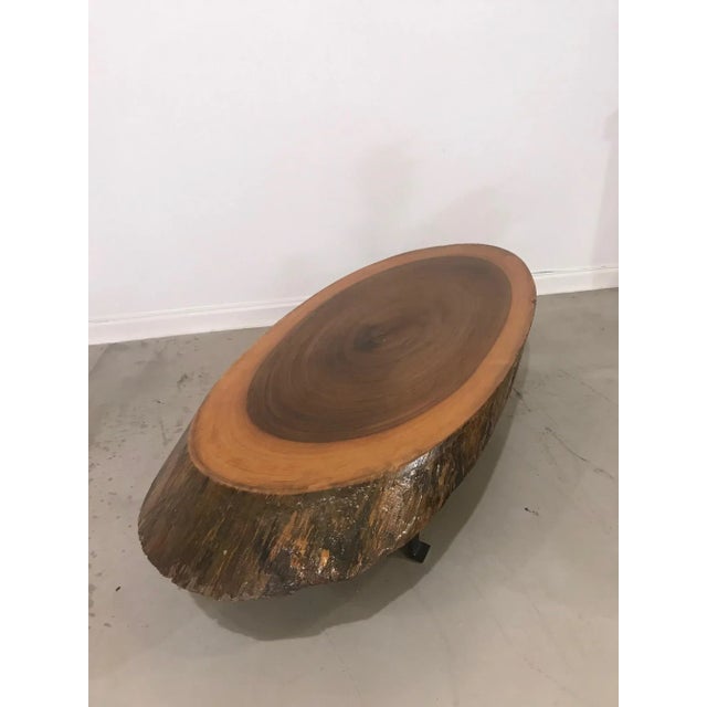 Wood Coffee Table, 1970s For Sale - Image 4 of 5