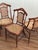 Victorian Era Antique Cane & Wood Dining Chairs, Set of 4 For Sale - Image 18 of 18