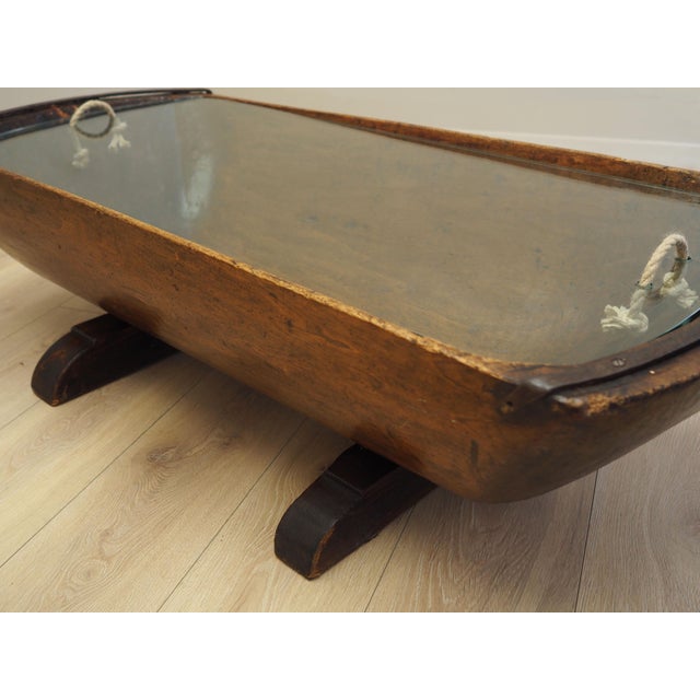 Italian Pine Coffee Table, Italy, 1960s For Sale - Image 13 of 18