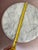 Stone Round White Marble Lazy Susan/Serving Tray For Sale - Image 7 of 9