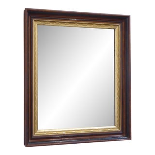 Antique Walnut Mirror For Sale
