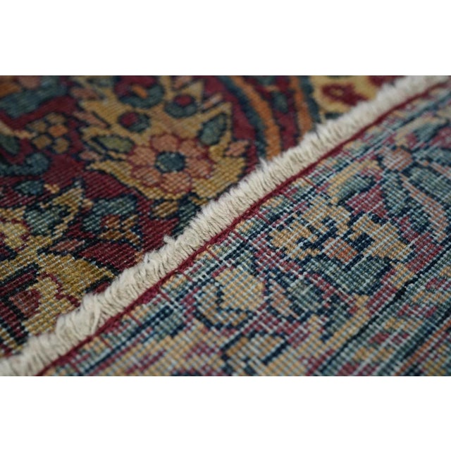 Antique Lavar Kerman Rug 5'7'' x 7'4'' For Sale - Image 10 of 10