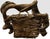 Rustic Handcrafted Woven Willow Long Trough Basket with Sculptural Root Handles A striking celebration of organic texture...