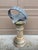 Vintage English Country Iron Garden Sundial on Classical Corinthian Pedestal For Sale - Image 10 of 11