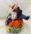 Vintage 1996 Fitz & Floyd Scarecrow Cookie Jar. Perfect for a Harvest table scape. I have lots of Fitz in my shop, so make...