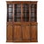 19th Century English Mahogany Arched Glazed Bookcase Cabinet, 1880s For Sale - Image 17 of 17