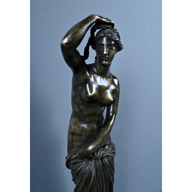 Venus Emerging from the Bath, 19th Century, Bronze For Sale - Image 9 of 18