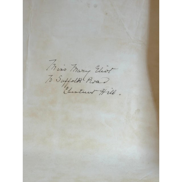 Rare Early Louis Vuitton Damier Steamer Trunk with Ballantine Family Provenance For Sale In West Palm - Image 6 of 18