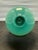 Mid-Century Modern Vintage Mid Century Style Art Glass 10” Vase Emerald Seafoam Ombre Etched Swirls For Sale - Image 3 of 9