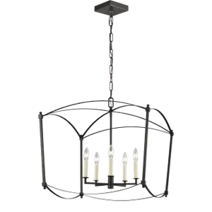 Sean Lavin by Visual Comfort Studio Thayer Wide Lantern, Smith Steel