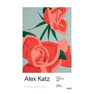 Alex Katz, Rose Bud, 2022 Exhibition Poster For Sale