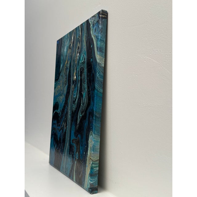 Contemporary Abstract Expressionism "Marble" Original Oil Painting For Sale In Houston - Image 6 of 12