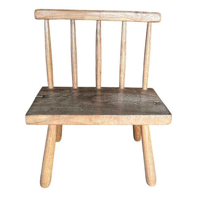 Andrianna Shamaris Wabi Sabi Chair or Side Table For Sale