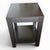 Custom Parsons Ebonized Maple Bedside Tables- A Pair For Sale - Image 4 of 5