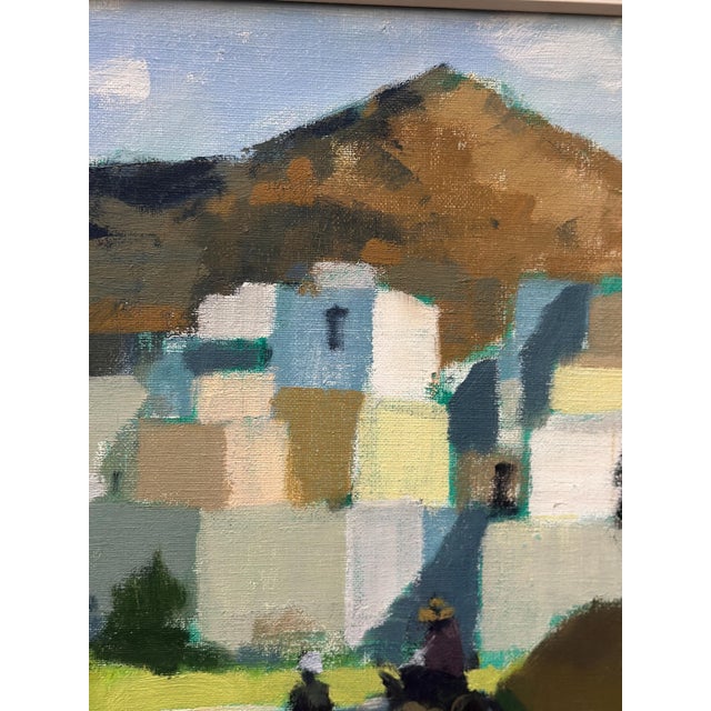 Stig Wernheden, Bergsby, Crete, 1960s, Oil on Canvas, Framed For Sale - Image 11 of 17