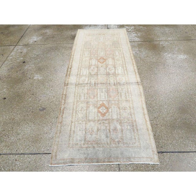 Galerie Shabab Collection Mid-20th Century Handmade Turkish Sivas Runner For Sale - Image 4 of 9
