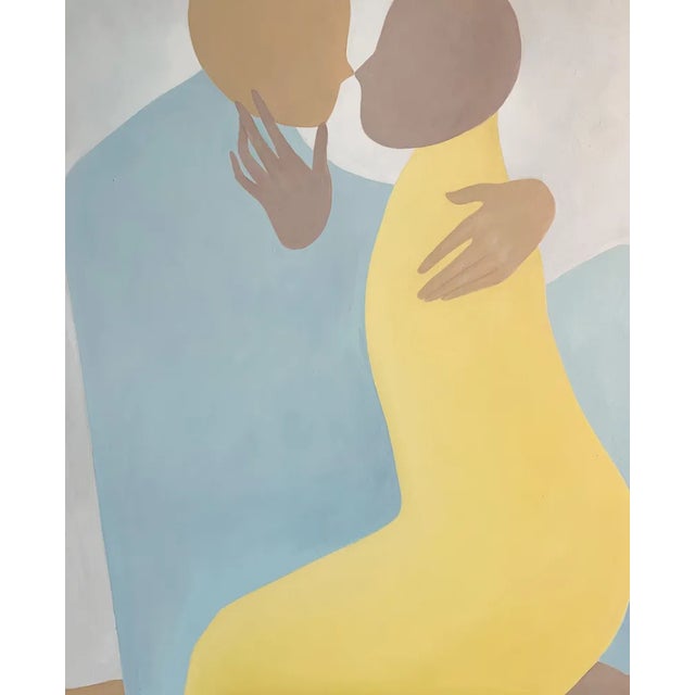 Waleria Matelska, In Embrace 10, Oil on Canvas, 2023 For Sale - Image 4 of 7