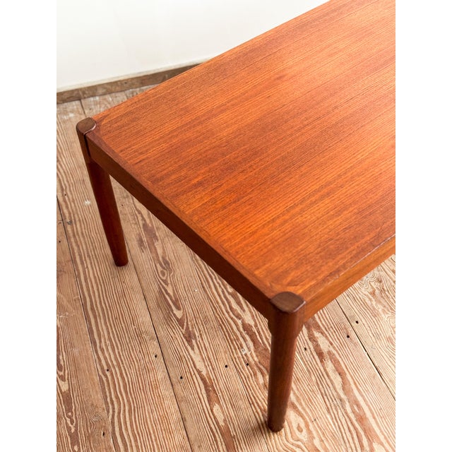 Mid-Century Modern Danish Teak Coffee Table, 1950s For Sale - Image 6 of 13