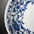 1920s Chinese Lotus Blue White Ming Style Four Character Mark Inscribed Scalloped Dish For Sale - Image 5 of 7