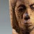 Vintage Hand Carved Folk Art Modernist Portrait Bust For Sale - Image 9 of 12