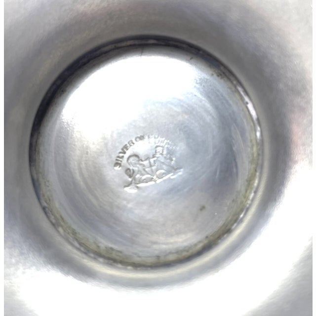 Early 20th Century Vintage Silver Plated Tea Pot For Sale - Image 5 of 5