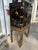 Wood 1920s Japanned Black and Gilt Dry Bar Cabinet on Stand For Sale - Image 7 of 12