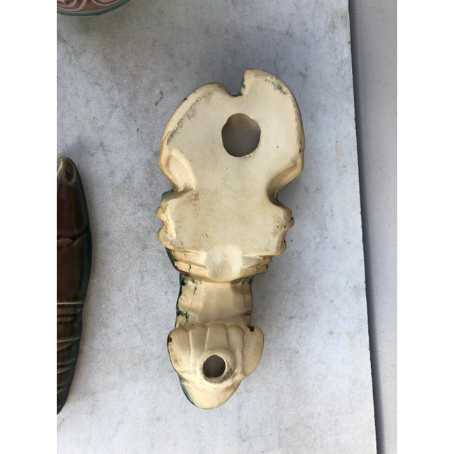 Ceramic Circa 1950 Majolica Lobster Tureen For Sale - Image 7 of 8