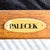 Wood Palecek Leather Bar Stool For Sale - Image 7 of 7