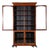 Large Antique English Mahogany Glazed Library Bookcase, 1870 For Sale